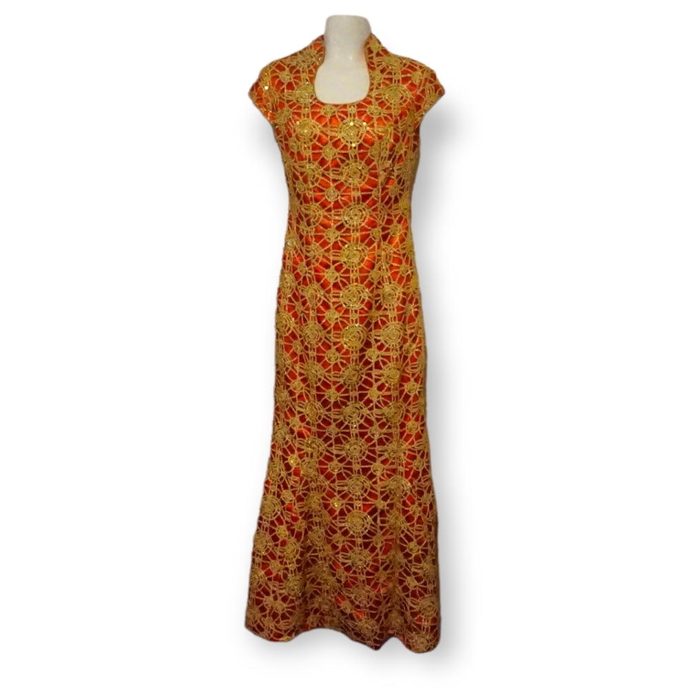 Chinese Cheongsam Qipao A-Line Dress